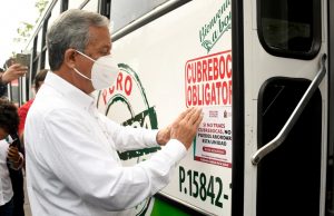 Alcalde inicia el Programa de Movilidad para evitar contagios en transporte público