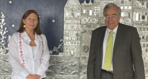 Se reúnen Tatiana Clouthier y Rocha Moya; pontenciaremos Sinaloa dice el gobernador electo