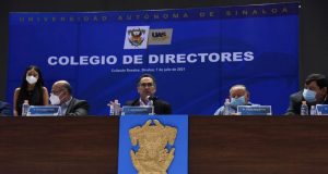 Rector de la UAS se reúne con el Colegio de Directores