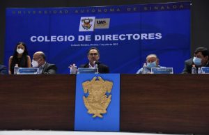 Rector de la UAS se reúne con el Colegio de Directores