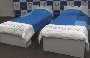 ‘Camas antisexo’ de Tokio, sí aguantan ‘el brinco’