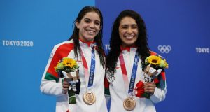 Alejandra Orozco y Gabriela Agúndez se quedan con bronce en sincronizados