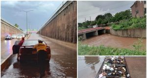 Dejan lluvias de “Linda” algunos daños en Culiacán; registra 150 milímetros
