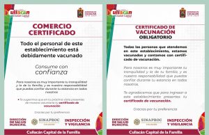 Toma nota: deberás presentar tu certificado de vacunación en Culiacán