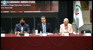 Va Sánchez Cordero como candidata de unidad a la Mesa Directiva del Senado