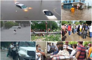 La lluvia en Sinaloa destapó cloacas