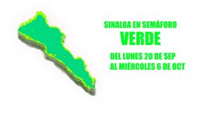 Sinaloa pasará a “verde” en el semáforo epidemiológico