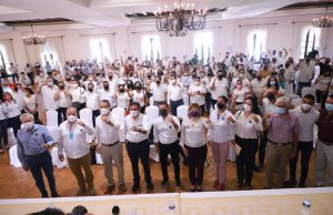 Cientos de integrantes del grupo “Mazatlán Nos Une” se afilian al PAS