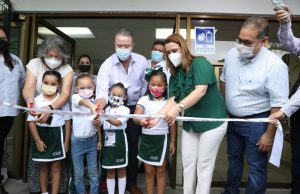 Inauguran Quirino y líder del STASE primaria en Culiacán