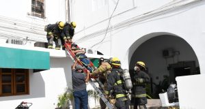 Realizan simulacro en Culiacán para conmemorar el Día Nacional de Protección Civil
