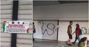 Clausura Protección Civil tienda “Parisina” por defectos en la estructura del edificio