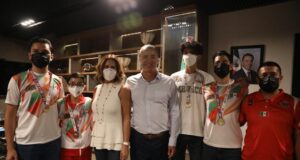 Quirino recibió a los medallistas paralímpicos de Tokio y medallistas de Bélgica