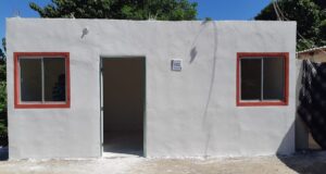 Avanza construcción de cuartos-dormitorio en la Sindicatura de Jesús María