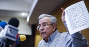 Rocha y su gabinete
