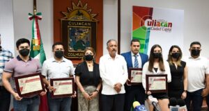 Gerardo Rochín, Elsa Koyama, Reymundo Calderón y Adán Cárdenas, reciben Premio Municipal del Deporte 2021