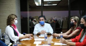 Acuerdan gobierno y diputadas trabajar en pro de la erradicación de la violencia hacia las mujeres