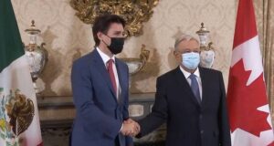 AMLO y Trudeau se reúnen en Washington