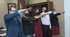 Rinden protesta jefes de departamento del Órgano Interno de Control