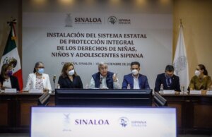 Rocha instala el Sistema Estatal de Protección de los Derechos de Niñas, Niños y Adolescentes