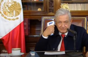 AMLO dice sentirse bien a pesar de estar contagiado de COVID