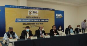 Instala la UAS la Comisión Institucional de Admisión para el Ciclo Escolar 2022-2023
