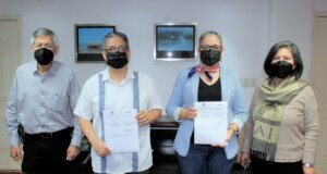 Firman SEPyC e INE convenio para instalación de casillas en escuelas por consulta de revocación de mandato