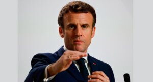 Macron critica lenguaje de Biden contra Putin