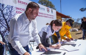 Hacen alianza SEBIDES Sinaloa y CONAFOR para combatir los incendios forestales