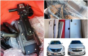 Detienen a cuatro por robo en “Casa del Maquío”; encuentran cámara, bolsos y celulares