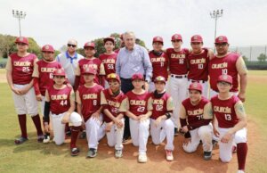Rocha asiste al Torneo Cal Ripken Jr. en La Higuerita