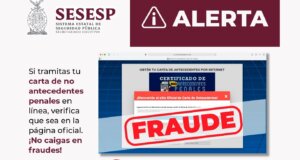 ¡No caigas en fraudes! Alerta SESESP sobre página falsa para cartas de no antecedentes penales