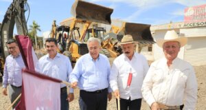 Rocha inicia y supervisa nuevas vialidades en la Región del Évora