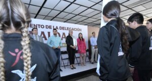 Abanderan a 700 jóvenes de Sinaloa en los Juegos Nacionales CONADE 2022
