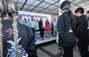 Abanderan a 700 jóvenes de Sinaloa en los Juegos Nacionales CONADE 2022