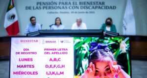 Abren en Sinaloa el registro para pensión de personas con discapacidad