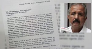 ¡Se va Estrada Ferreiro! Pide licencia de la Alcaldía de Culiacán