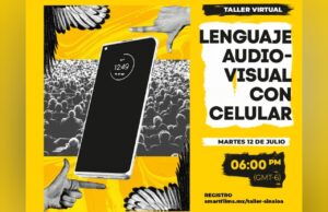 Invita el Centro Centenario a clases en línea sobre “Cine hecho con celular”