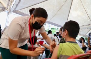 Vacunación para menores de 5 a 11, solo será en Novena Zona Militar este miércoles