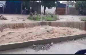 Exhorta PC a evitar cruce de arroyos y canales por altos niveles de agua