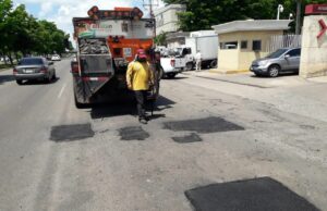 ¡A tapar baches! Refuerzan bacheo y reencarpetado por lluvias en Culiacán