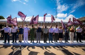 Abandera Rocha Moya inicio del Programa Verano Seguro 2022