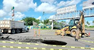 Reparación del socavón se quedaría lista el domingo: JAPAC