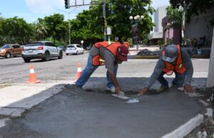 Continúa Ayuntamiento con instalación de rampas para la inclusión en Culiacán