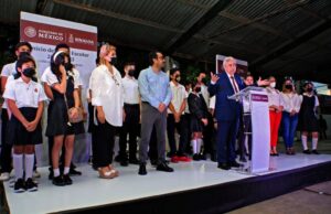En enlace con el Presidente López Obrador, Rocha Moya, da bienvenida al nuevo ciclo escolar