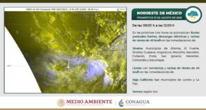 Evaluará Comité de Protección Civil posible suspensión de clases vespertinas