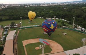 Disfrutan culiacanenses del evento Paseo en Globos Aerostáticos