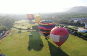 Familias culichis disfrutan del Paseo en Globo Aerostático