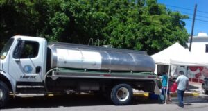 Brindará JAPAC servicio de pipas en sector poniente por mantenimiento a planta