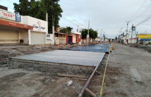 Ya inició la pavimentación de la Obregón norte: Zavala Cabanillas