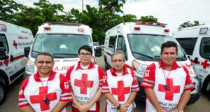 Entregan 10 ambulancias a Cruz Roja Sinaloa; serán utilizadas en distintos municipios